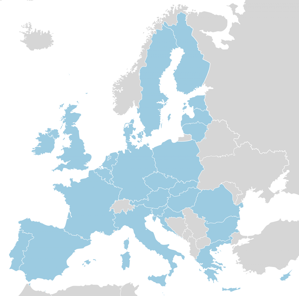 European union map